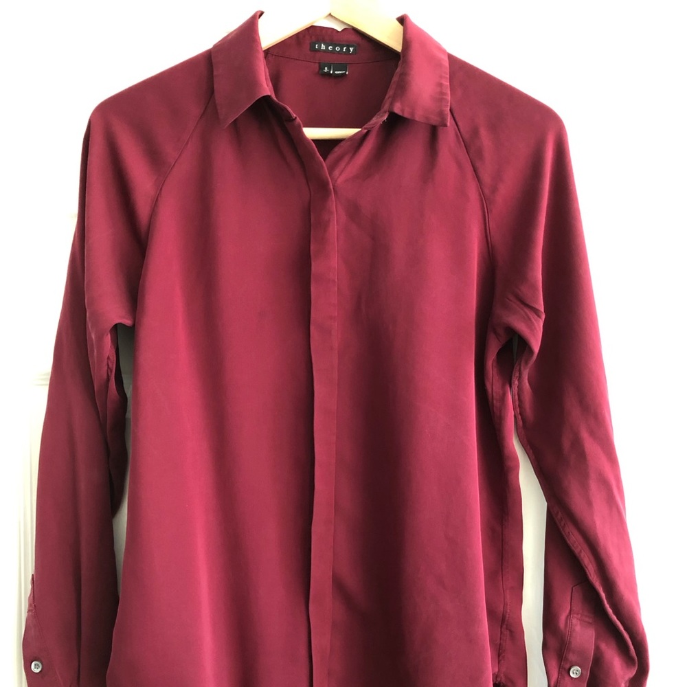 100% Silk Theory Blouse